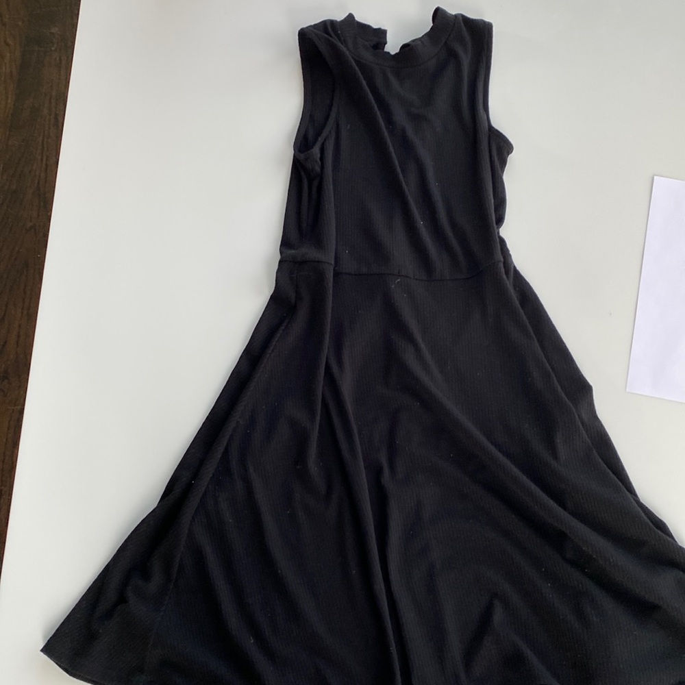 Black sun dress